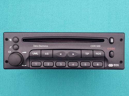 Delco cdr 500 opel radio - cd,