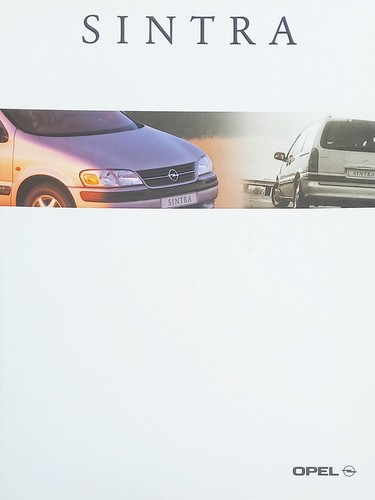 Opel sintra prospekt - sintra, 09/96