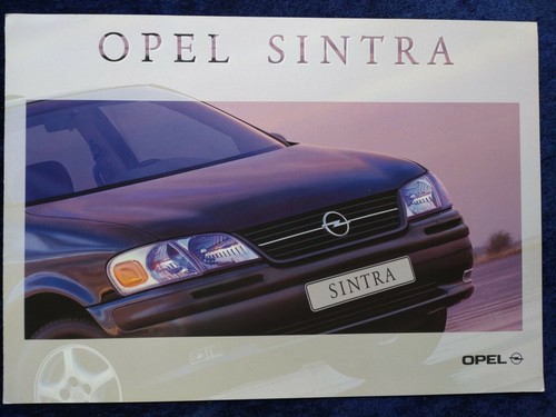 Opel sintra prospekt 1996 - opel,